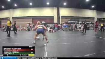 125 lbs Quarterfinals (8 Team) - Andrew Moreno, Funky Monkey vs Bradley Alexander, Team Palmetto White