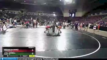 110 lbs Round 3 (4 Team) - Lyra Kimbell, Duran vs Brooklyn Perez, Thorobred WC