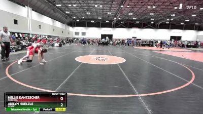 100 lbs Semifinal - Nellie Dantzscher, Park Hill vs Adilyn Hoelzle, Ozark