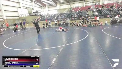 130 lbs Quarterfinal - Levi Dicksion, OK vs Keanu Garcia, CA