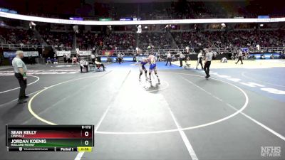 II-172 lbs Quarterfinal - Jordan Koenig, Holland Patent vs Sean Kelly, Lowville