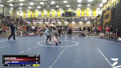 285 lbs Round 1 - Jamal Neeway, Iowa vs Luke Fierke, Team Valley Wrestling Club