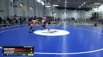 165 lbs Cons. Round 5 - Justin Klein, Cortland State vs Josh Epperly, Roanoke College