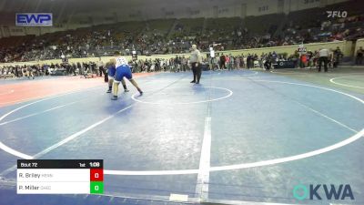 Semifinal - Raiden Briley, Hennessey Takedown Club vs Payden Miller, Checotah Matcats