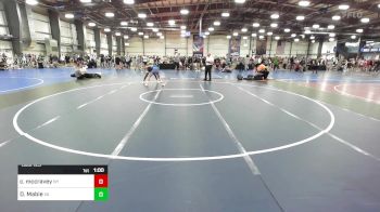 112 lbs Round Of 64 - Christian Mccravey, NY vs DJ Mabie, VA