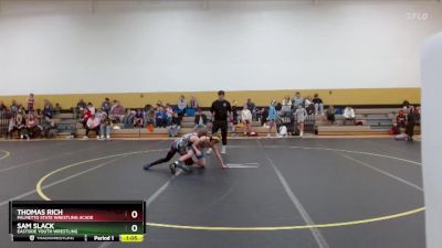 100 lbs Round 1 - Thomas Rich, Palmetto State Wrestling Acade vs Sam Slack, Eastside Youth Wrestling