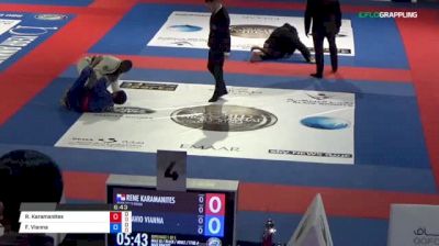 Rene Karamanites vs Flavio Vianna 2018 Abu Dhabi World Professional Jiu-Jitsu Championship