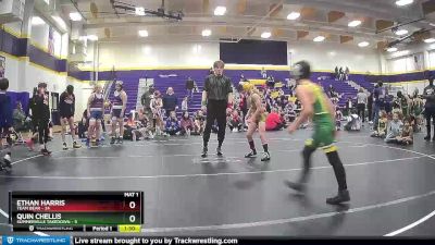 70 lbs Round 3 (6 Team) - Ethan Harris, Team Bear vs Quin Chellis, Summerville Takedown