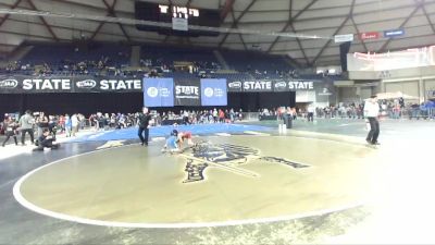 85 lbs Quarterfinal - Iilan Valencia, Damaged Ear Wrestling Club vs Lorenzo Castro, Moses Lake Wrestling Club