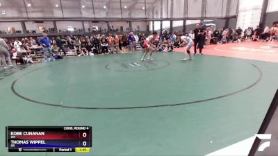 138 lbs Cons. Round 4 - Kobe Cunanan, WA vs Thomas Wippel, OR