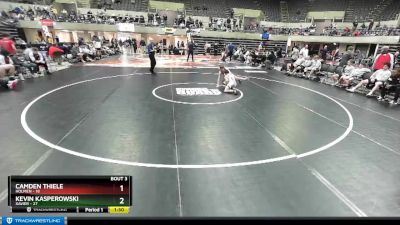120 lbs Round 2 (4 Team) - Kevin Kasperowski, Xavier vs Camden Thiele, Holmen