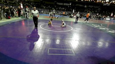 45 lbs Consi Of 8 #1 - Roman Pustizzi, Wrecking Crew Wrestling Academy vs Giovanni Brigida, F.l.o.w.