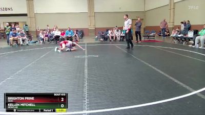 84 lbs Round 1 - Brighton Prine, SGAC vs Kellen Mitchell, Ironclad