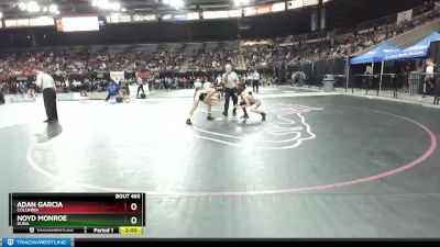 113 lbs Champ. Round 2 - Noyd Monroe, Kuna vs Adan Garcia, Columbia