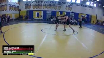 152 lbs Round 3 (8 Team) - Jackson Bond, Palm Harbor vs Jeremias Amador, Cypress Bay