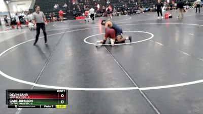 157 lbs Finals (2 Team) - Devin Bahr, Northern State vs Gabe Johnson, Central Oklahoma