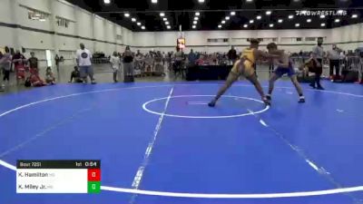 285 lbs Consolation - Kyonte Hamilton, MD vs Keith (KJ) Miley Jr., MO