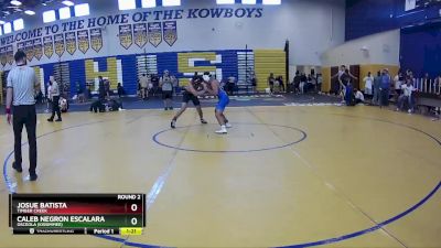 138 Gold Round 2 - Caleb Negron Escalara, Osceola (Kissimmee) vs Josue Batista, Timber Creek