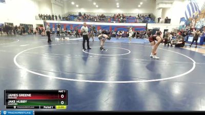 152 lbs Quarterfinal - James Greene, Moscow vs Jake Hubby, Hanford