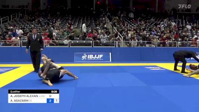 ANDREW JOSEPH ALEXANDER vs AJ AGAZARM 2022 Pan IBJJF Jiu-Jitsu No-Gi Championship