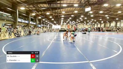 132 lbs Rr Rnd 2 - Mason Feudale, Flint Tropics vs Lathan Chandler, Felix Wrestling Academy Blue