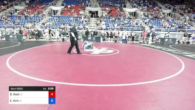 126 lbs Rnd Of 32 - Benjamin Bast, Wisconsin vs Eli Kirk, Oklahoma