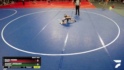 68 lbs Champ. Round 1 - Isaac Morin, Bemidji vs Kason Lindquist, Owatonna