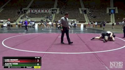 5A 190 lbs 3rd Place Match - Luke Reinert, Elmore County School vs Austin Webb, Elberta HS