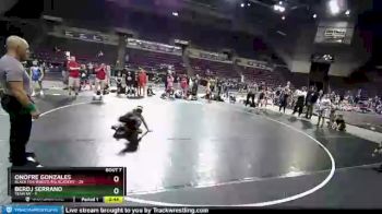 77 lbs Round 2 (10 Team) - Onofre Gonzales, Black Fox Wrestling Academy vs BERDJ SERRANO, Team NV