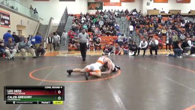 190 lbs Cons. Round 4 - Caleb Gregory, Loudonville vs Leo Hess, Mansfield Senior