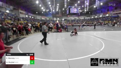 62 lbs Semifinal - Edward Bonney, Pomona Elite vs Asher Ruybal, Sargent Wrestling