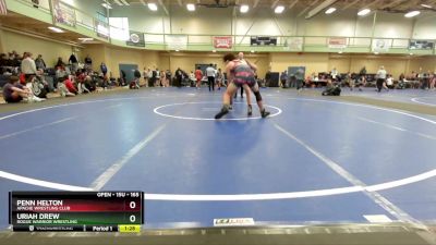 165 lbs Round 2 - Penn Helton, Apache Wrestling Club vs Uriah Drew, Rogue Warrior Wrestling