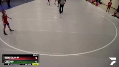 70 lbs Semis (4 Team) - Colin Nelson, TMBWWG vs Braxton Weber, Red Rock Central