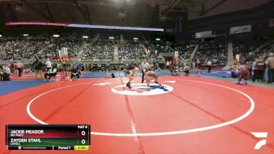 2A-113 lbs Quarterfinal - Zayden Stahl, Lovell vs Jackie Meador, Big Piney