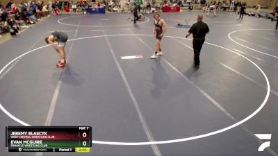 182 lbs Round 2 - Evan McGuire, Pinnacle Wrestling Club vs Jeremy Blascyk, West Central Wrestling Club