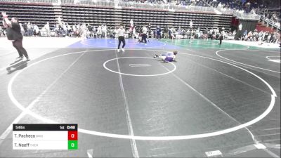 54 lbs Round Of 16 - Tyzano Pacheco, Brighton WC vs Taysen Neeff, Thermopolis WC