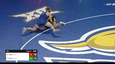 197 lbs Tanner Sloan, South Dakota State vs Rocky Elam, Missouri