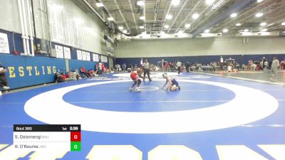 125 lbs Quarterfinal - Sei Dolomengi, Bridgewater vs Ryan O'Rourke, Johnson & Wales