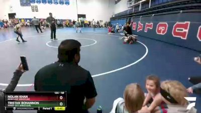 58 lbs Round 1 - Tristan Bohannon, Windy City Wrestlers vs Nolan Khan, Bear Cave Wrestling