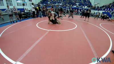 120 lbs Rr Rnd 2 - Rusty Richardson, Choctaw Ironman Youth Wrestling vs Joslyn Cheney, Blackwell Wrestling Club