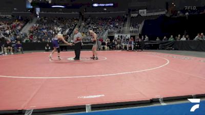 126 lbs Quarterfinal - Landen Haines, Brownsburg vs Collin Cain, Jeffersonville