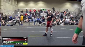 102 lbs Round 2 (4 Team) - Stone Redmon, Dundee Blue vs Rocco Mallo, Romeo WC