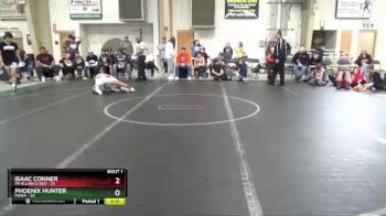 100 lbs Finals (2 Team) - Phoenix Hunter, POWA vs Isaac Conner, PA Alliance Red