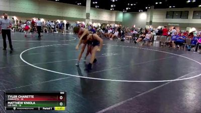 195 lbs Round 1 (16 Team) - Matthew Kniola, Los Osos vs Tyler Charette, Charlotte