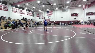 215 lbs Quarterfinal - Zachary Rebello, Lyman Mem/Windham Tech vs Jacob Boucher, Plainville