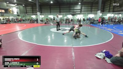 150 lbs Champ. Round 3 - Kenneth Pritz, DogTown vs Karl Ludwig Ii, Great Neck Wrestling Club