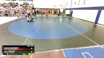 133 lbs Cons. Round 2 - Logan Guerrero, North Central College vs Joe Fornaro, Elmhurst College