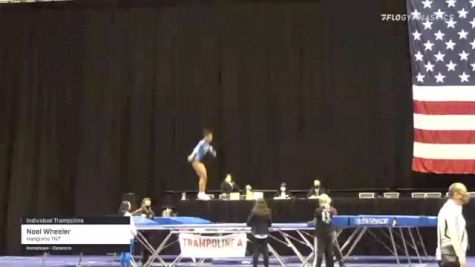 Noel Wheeler - Individual Trampoline, Hangtime TNT - 2021 USA Gymnastics Championships