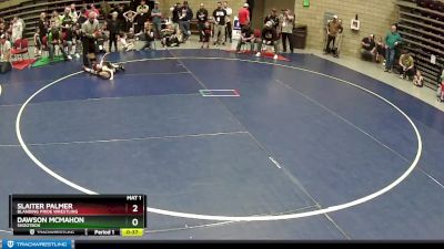 39 lbs Semifinal - Slaiter Palmer, Blanding Pride Wrestling vs Dawson McMahon, Shootbox