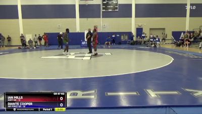 GR 97 KG Round 1 (3 Team) - Ian Mills, Navy GR vs Diante Cooper, Air Force GR